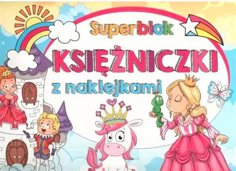 Superblok Z Naklejkami. Księżniczki