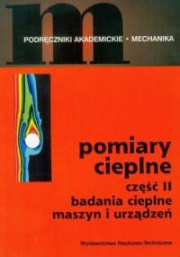 Pomiary cieplne cz. 2. Badania cieplne maszyn i ur