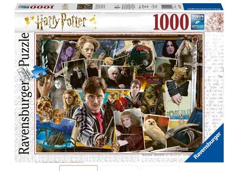 RAVENSBURGER, PUZZLE, HARRY POTTER BOHATEROWIE