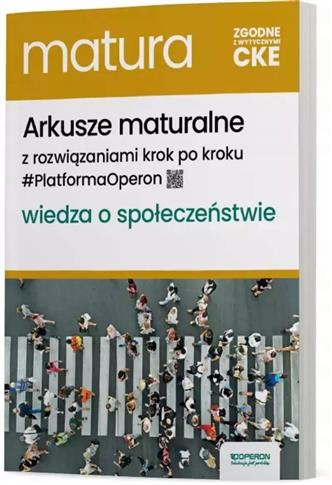 Arkusze maturalne. Matura 2025. Wiedza o społeczeń