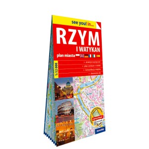 Rzym i Watykan mapa samochodowa 1:12 000