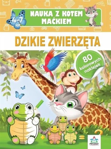 NAUKA Z KOTEM MAĆKIEM. DZIKIE ZWIERZĘTA