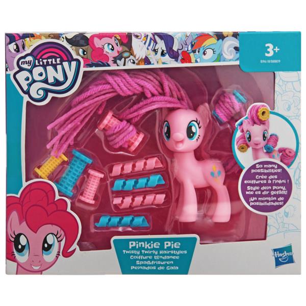 HASBRO MY LITTLE PONY STYLOWA GRZYWKA PINKIE PIE