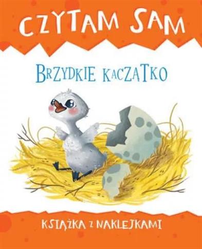 Czytam sam. Brzydkie kaczątko. Książka z naklejkam