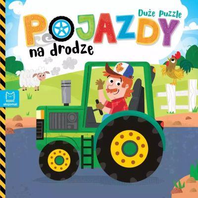 POJAZDY NA DRODZE. DUŻE PUZZLE