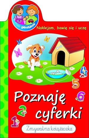 MALI GENIUSZE. POZNAJĘ CYFERKI. ZMYWALNA KSIĄŻECZK