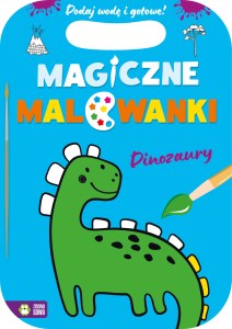 Dinozaury. Magiczne malowanki