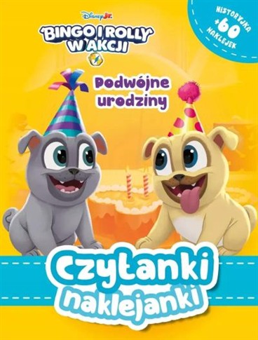 CZYTANKI NAKLEJANKI. PODWÓJNE URODZINY. DISNEY BIN