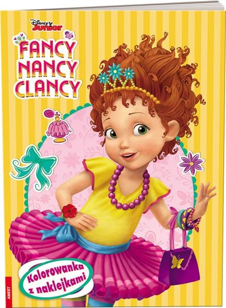 FANCY NANCY CLANCY. KOLOROWANKA Z NAKLEJKAMI