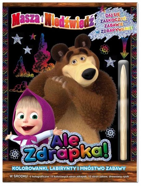 MASZA I NIEDŹWIEDŹ. ALE ZDRAPKA!