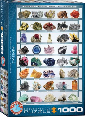 PUZZLE 1000 EL. MINERALS EUROGRAPHICS