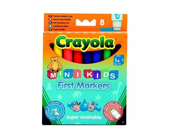 FLAMASTRY ZMYWALNE MINI KIDS 8 SZTUK OUTLET-10448