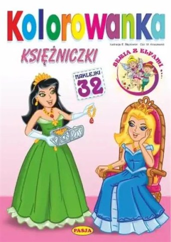 KSIĘŻNICZKI. KOLOROWANKA