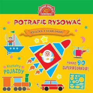 KSIĄŻKA Z SZABLONAMI. POTRAFIĘ RYSOWAĆ. KSZTAŁTY.