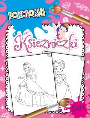 KSIĘŻNICZKI. POKOLORUJ