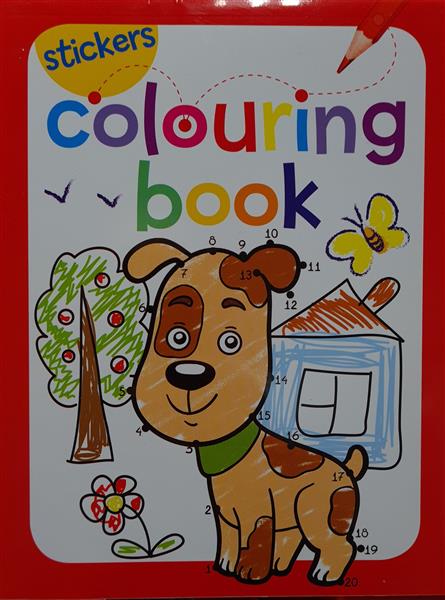 COLOURING BOOK STICKERS