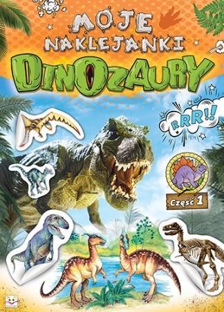 MOJE NAKLEJANIE DINOZAURY