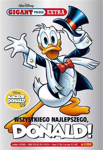 Gigant Poleca Extra. Wszystkiego najlepszego Donal
