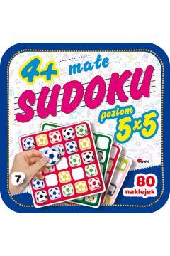 MAŁE SUDOKU. 4+.POZIOM 5X5.  FIOLETOWE