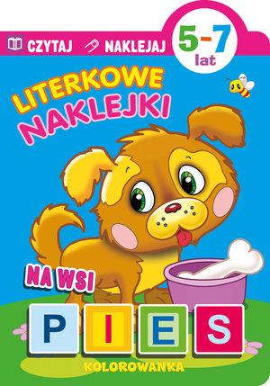 CZYTAJ NAKLEJAJ. LITERKOWE NAKLEJKI. NA WSI 5-7 LA