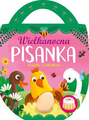 KSIĄŻKA Z NAKLEJKAMI. WIELKANOCNA PISANKA