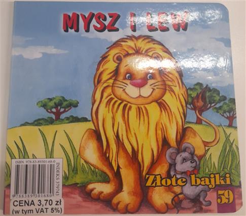 Mysz i lew złote bajki 59
