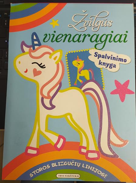 ŽVILGUS VIENARAGIAI. SPALVINIMO KNYGA