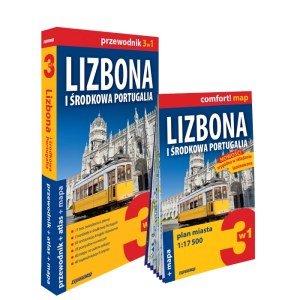 Lizbona i Środkowa Portugalia zestaw przewodnikowy 3w1 2023