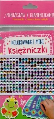 KSIĘŻNICZKI. MINI KOLOROWANKI. MINIZESTAW Z DIAMEN
