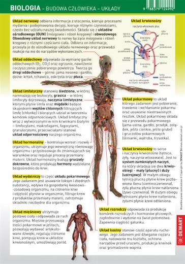 KARTA EDUKACYJNA. BIOLOGIA - BUDOWA CZŁOWIEKA - UK