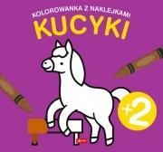 KUCYKI. KOLOROWANKA Z NAKLEJKAMI