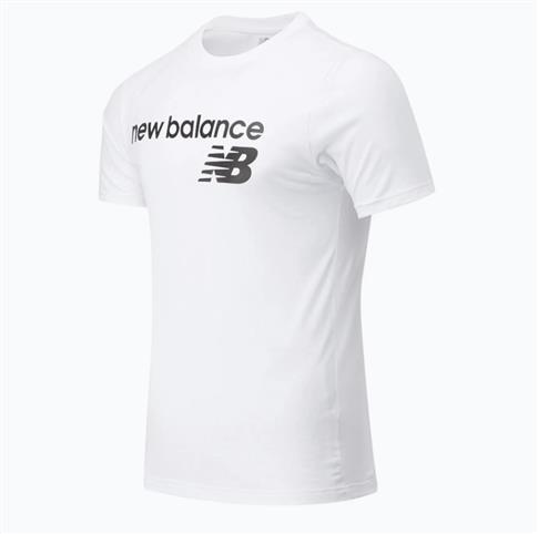 KOSZULKA MĘSKA NEW BALANCE BIAŁA ROZM. S