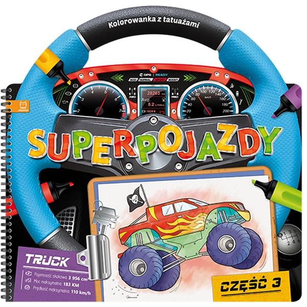 SUPERPOJAZDY. KOLOROWANKA Z TATUAŻAMI, CZĘŚĆ 3