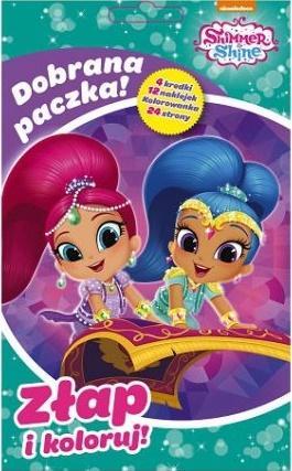 DOBRANA PACZKA. ZŁAP I KOLORUJ. SHIMMER AND SHINE