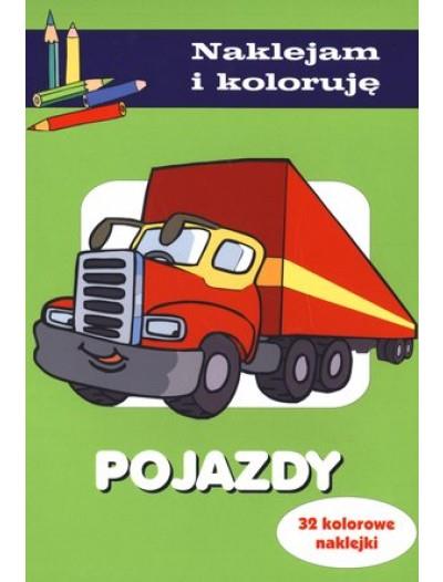 NAKLEJAM I KOLORUJĘ - POJAZDY