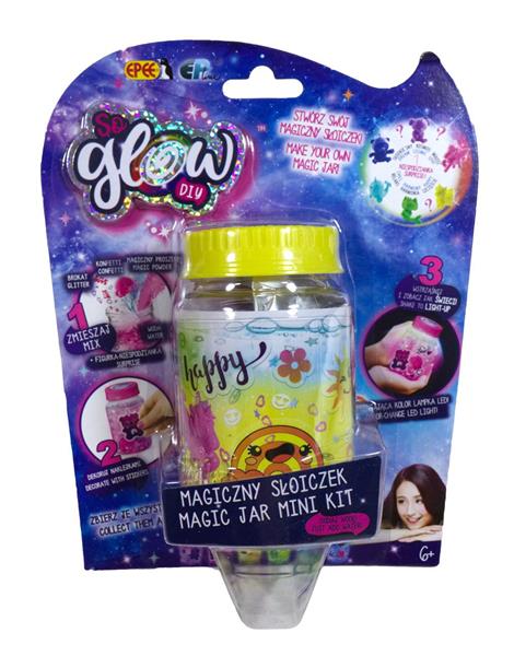 SO GLOW MAGIC JAR KIT KREATYWNY SŁOICZEK