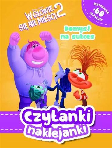 Czytanki naklejanki. Pomys? na sukces. Disney Pixa