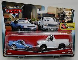 CARS 3 2-PAK AUTKA RESORAKI METALOWE ARTIE I BRIAN
