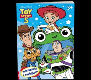 Disney Pixar Toy Story 5 Kolorowanka z naklejkami NA-9149