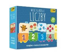 Moje pierwsze liczby. Puzzle + książka