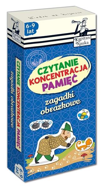 CZYTANIE KONCENTRACJA PAMIĘĆ ZAGADKI OBRAZ