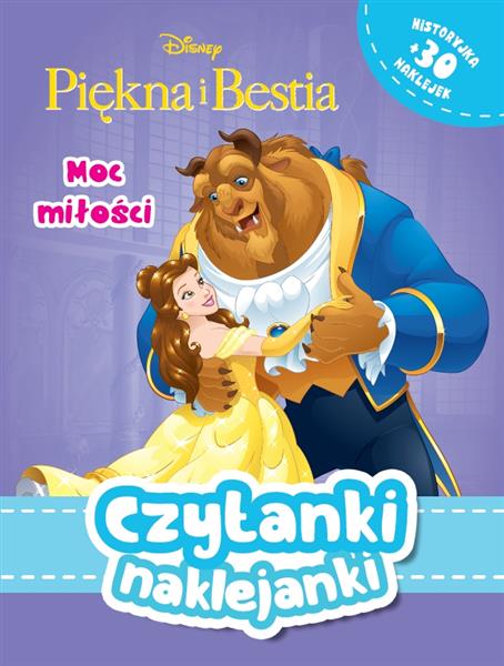 CZYTANKI NAKLEJANKI. MOC MIŁOŚCI. DISNEY PIĘKNA