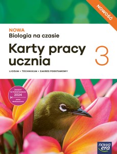 Nowa Biologia NOWA BIOLOGIA NA CZASIE karty pracy część 3 zakres podstawowy EDYCJA 2026
