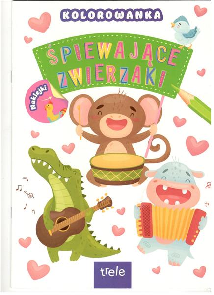 ŚPIEWAJĄCE ZWIERZĘTA - kolorowanka