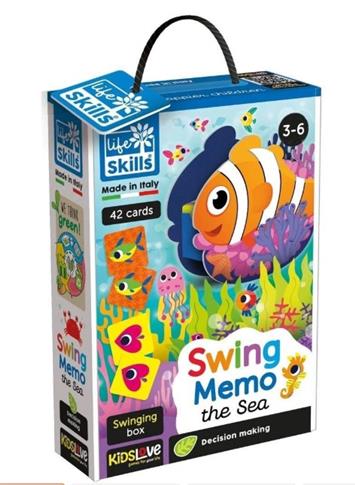 MEMO MORSKIE ZWIERZĘTA, LISCIANI LIFE SKILLS, GRA