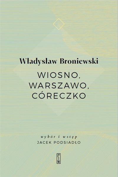 WIOSNO, WARSZAWO, CÓRECZKO