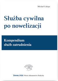 SŁUŻBA CYWILNA PO NOWELIZACJI KOMPENDIUM...