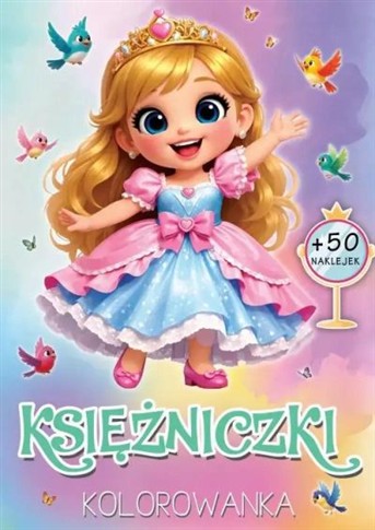 KSIĘŻNICZKI. KOLOROWANKA