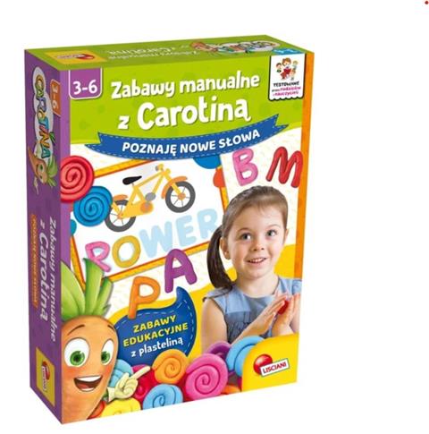 LISCIANI, ZABAWY MANUALNE Z CAROTINĄ, SŁÓWKA