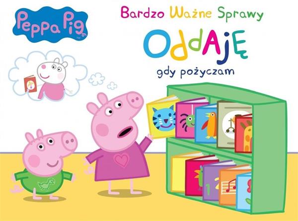 ŚWINKA PEPPA. BARDZO WAŻNE SPRAWY. ODDAJE GDY..